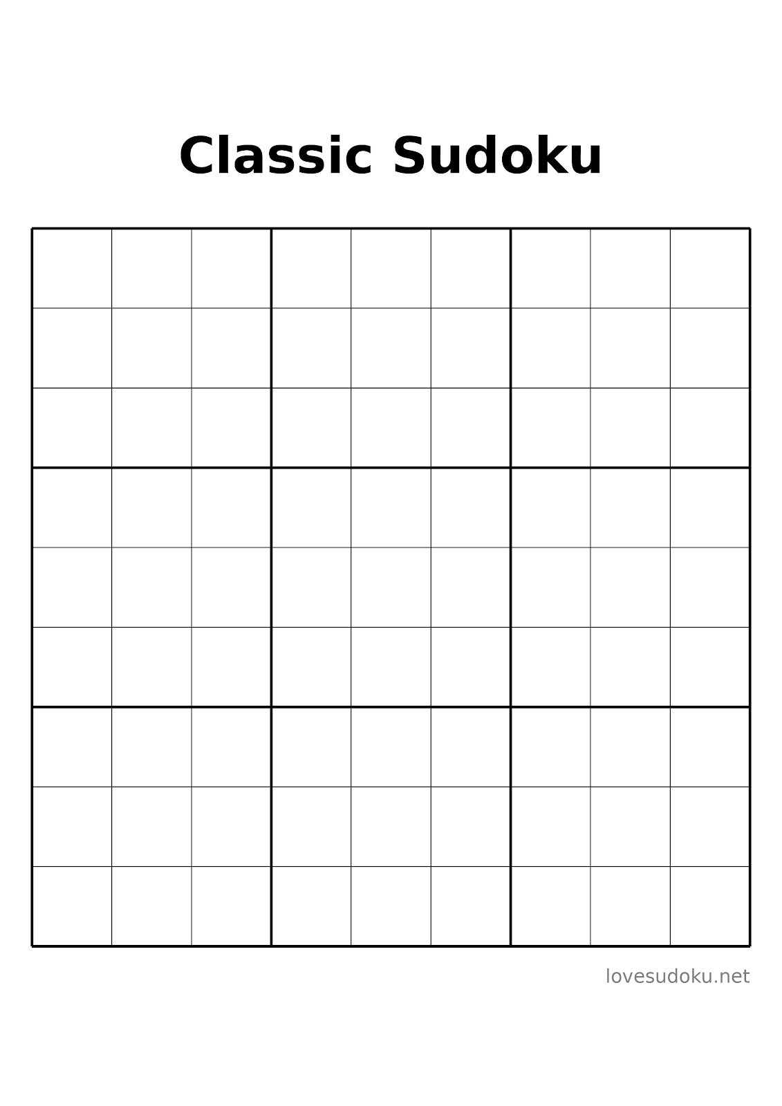what are the rules for sudoku